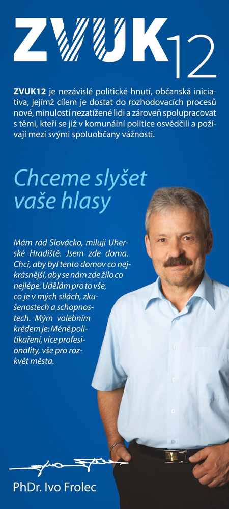Ivo Frolec - lídr kandidátky