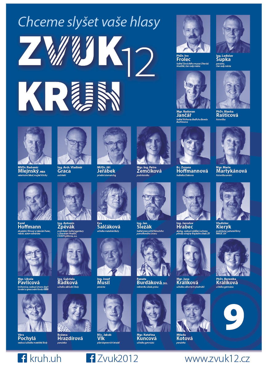 Kandidátka KRUH-ZVUK12 2014
